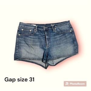 Gap denim slim shorts